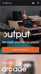 Mobile Screenshot of output.com